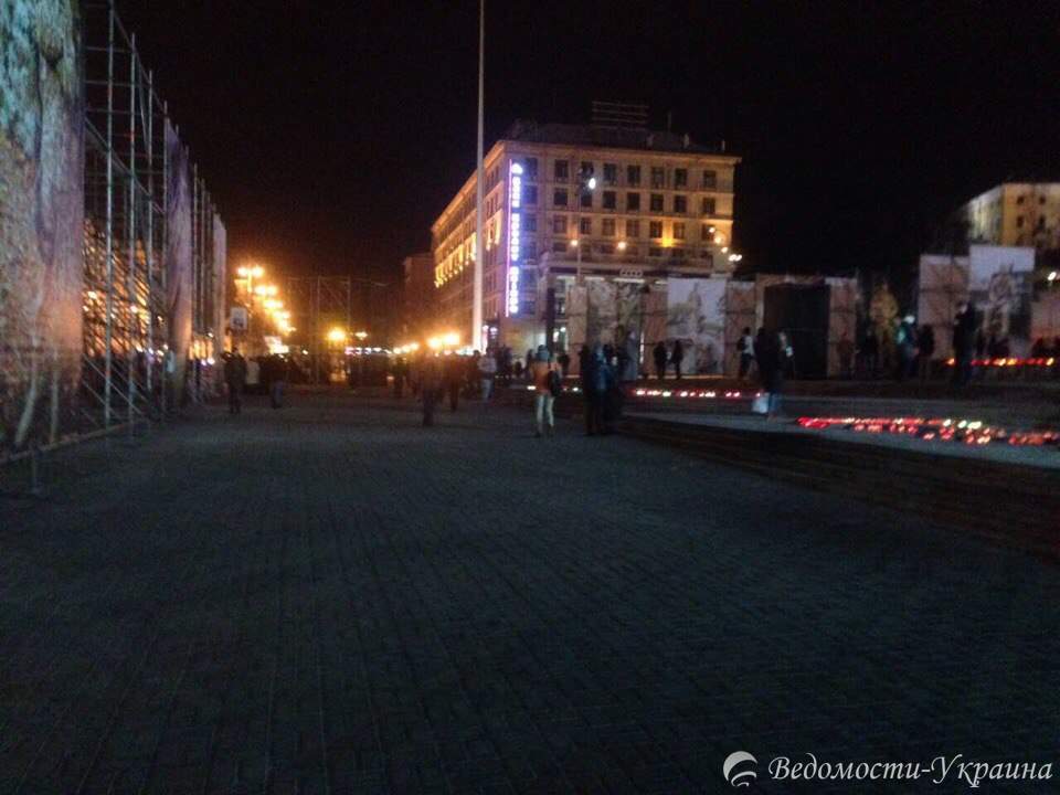 Ночной майдан в Киеве (фоторепортаж)