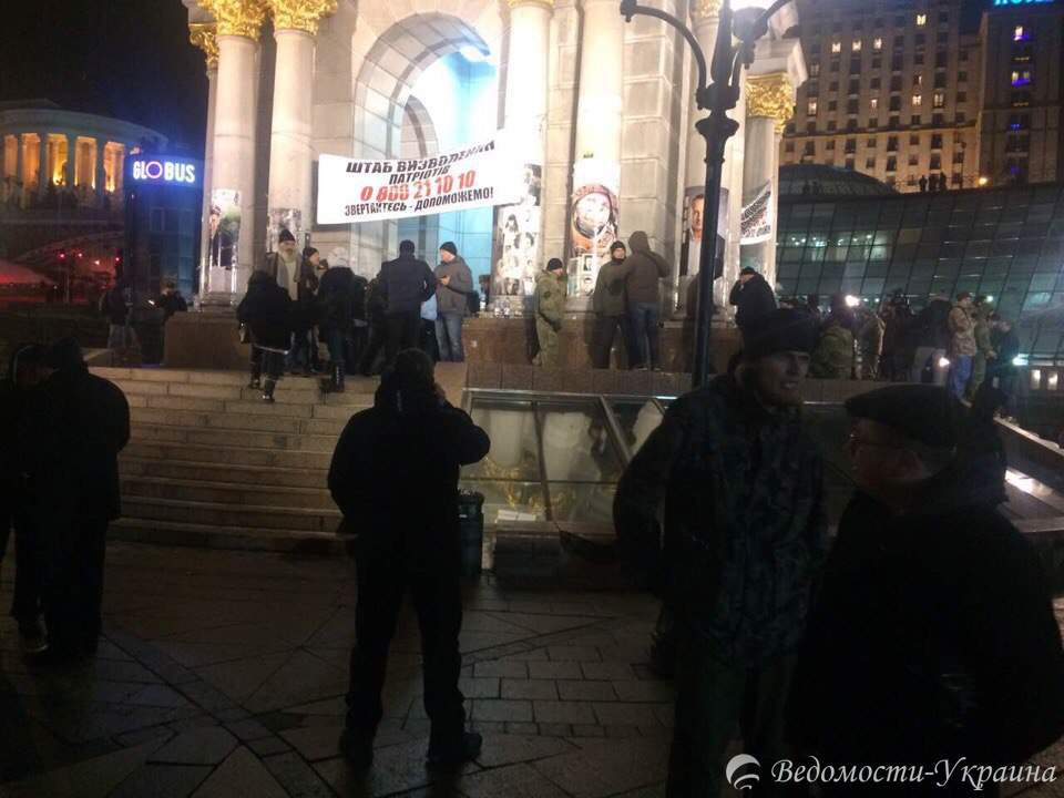 Ночной майдан в Киеве (фоторепортаж)