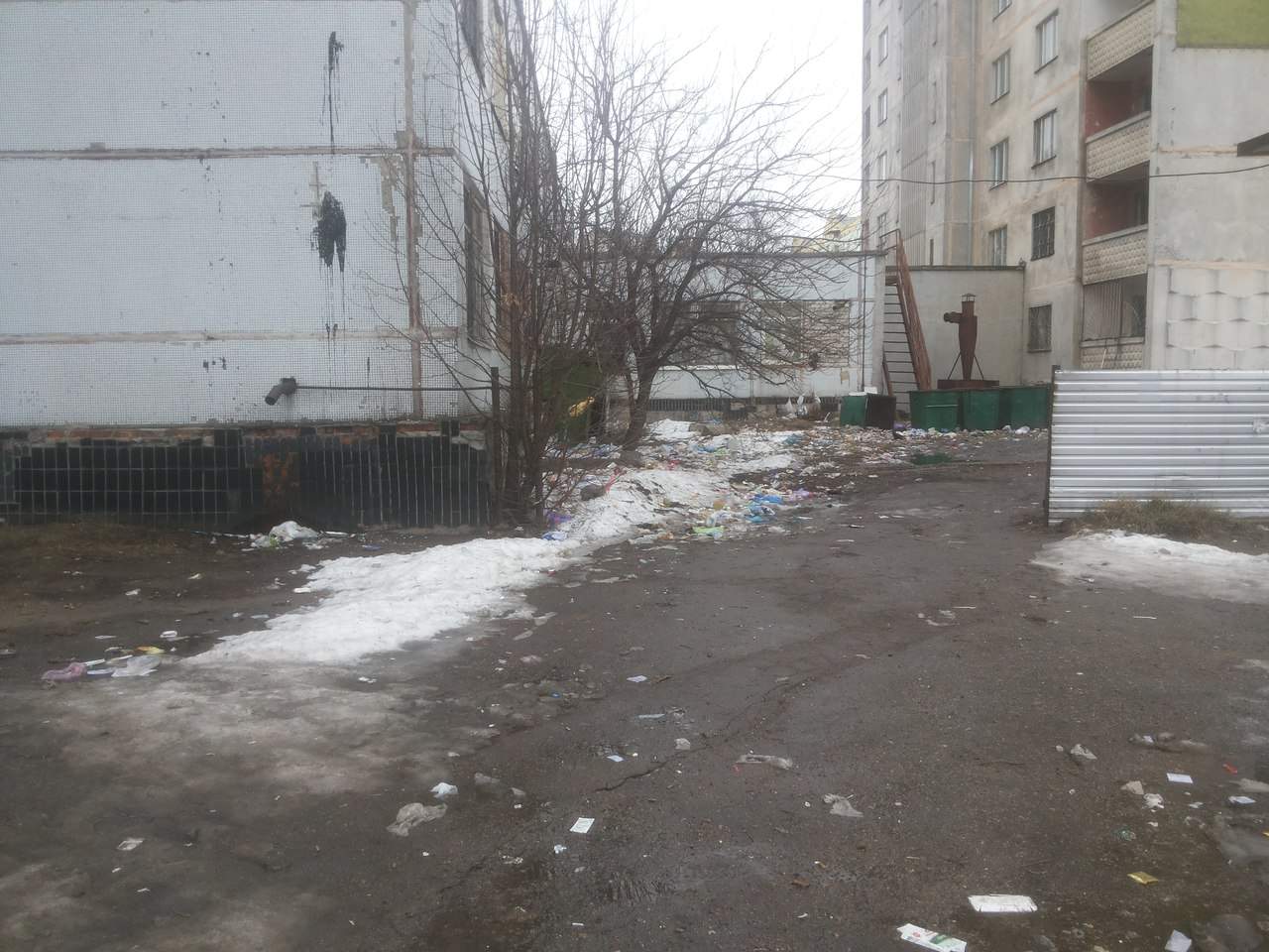 Харьков с приходом весны превращается в свалку (Фото)