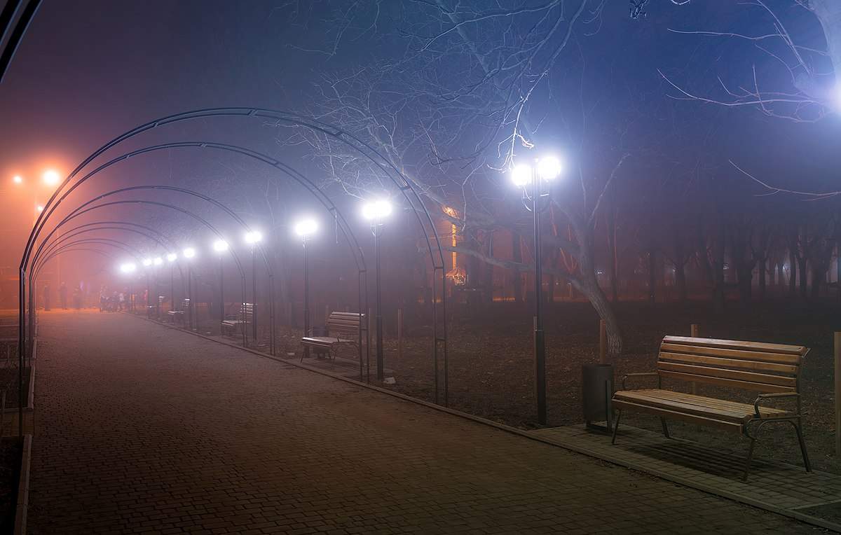 В Одессе настала туманная весна (Фото)