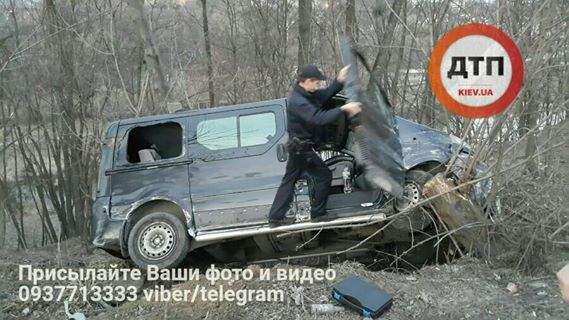 ДТП с пострадавшими в Киеве: Пьяный водитель попытался сбежать (Фото)