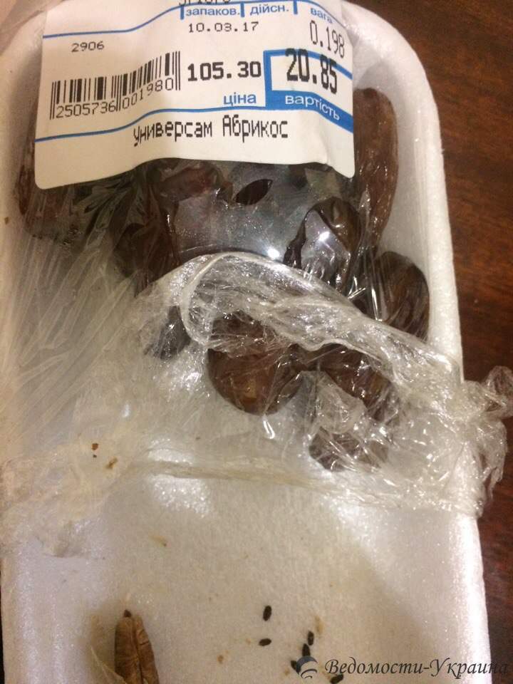 Заморские яства или "фу, какая гадость": в финиках в одесском супермаркете обнаружили жуков (фото)