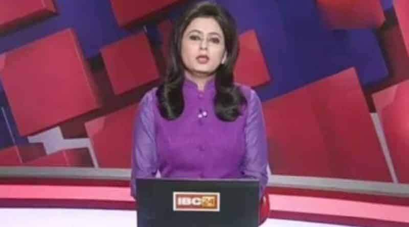 Ведущая индийского телеканала в прямом эфире читала срочную новость о ДТП, в котором погиб ее муж (Видео)