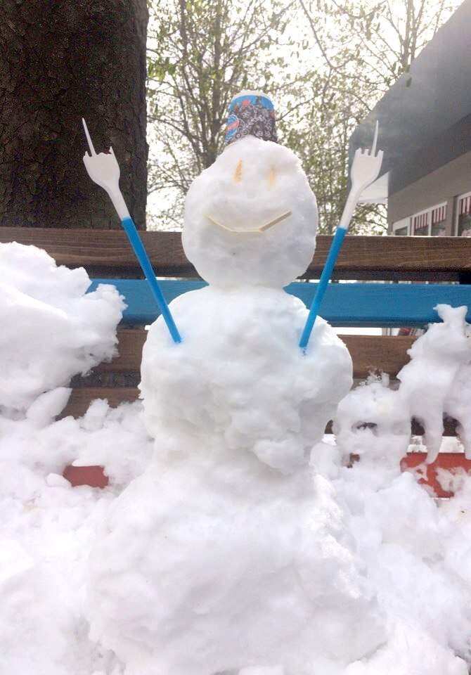 В Харькове продолжается "парад" оригинальных снеговиков (Фото) 