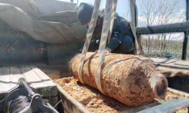 На Одесчине обезвредили 250-килограммовую бомбу времён Второй мировой войны (фото)