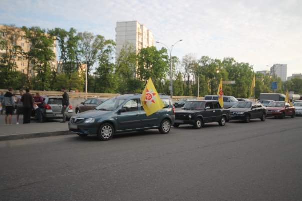 В Киеве прошел автопробег «Наш День Победы» 