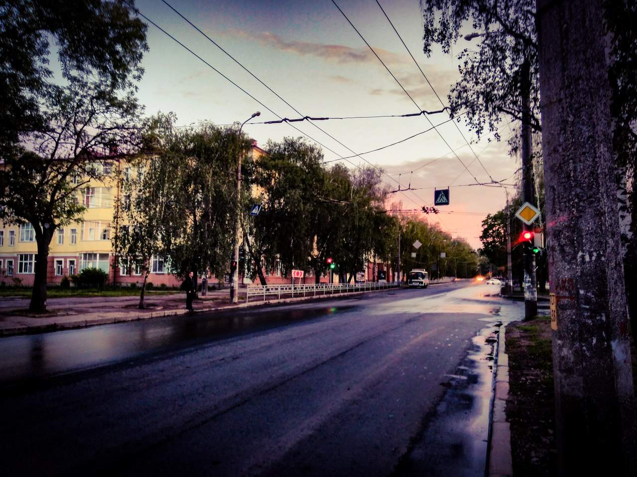 Завораживающий Чернигов после вечернего дождя (Фото)