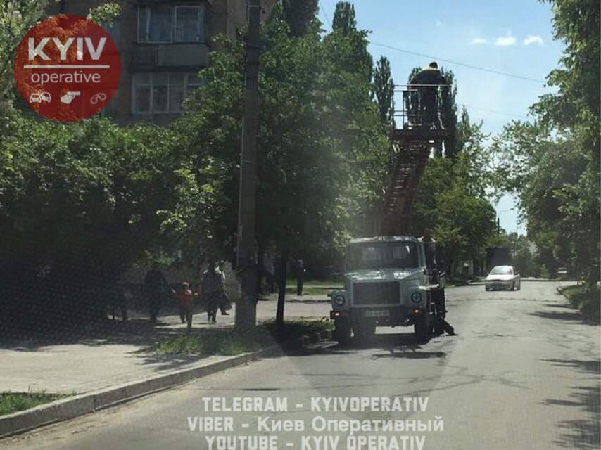 В Киеве водитель инициировал ДТП и совершил суицид (фото)