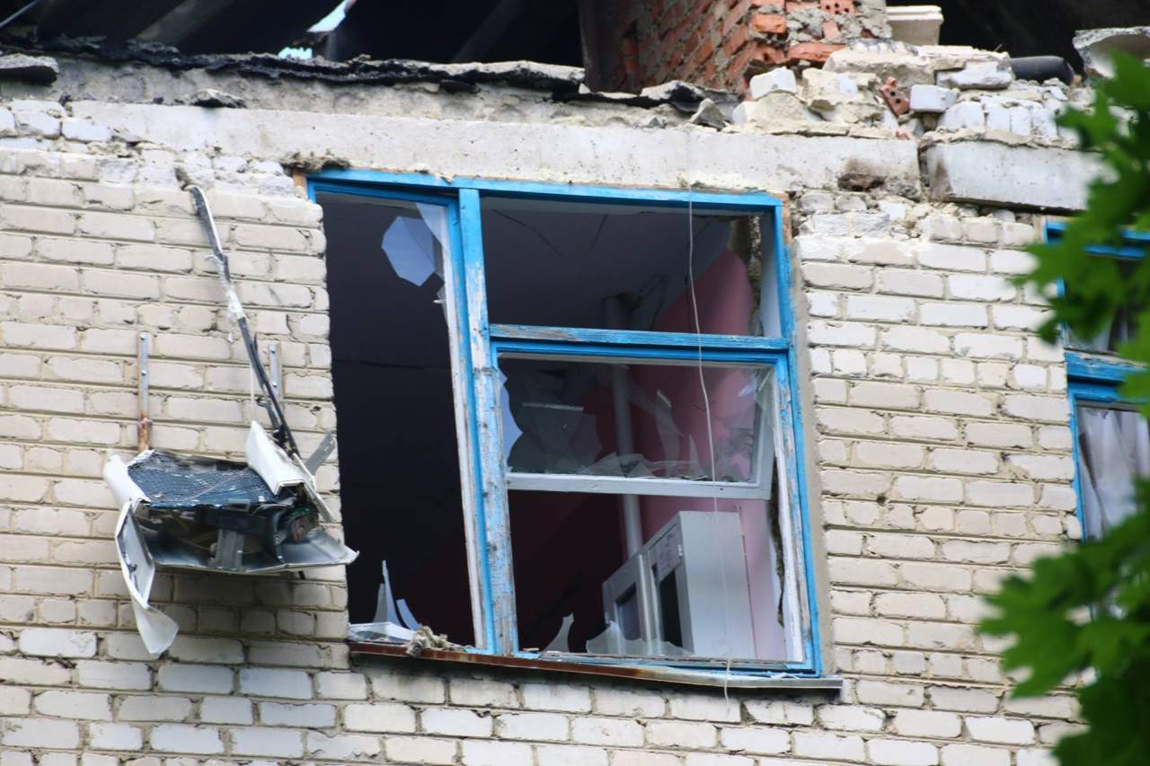 Красногоровка в огне: фоторепортаж с места событий (фото)