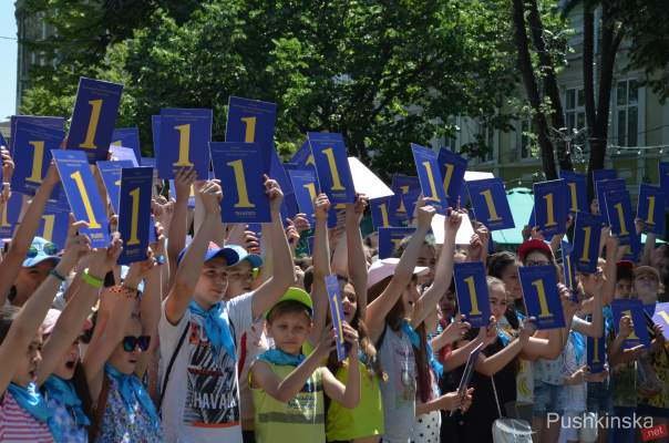 В Одессе дети установили новый рекорд (Фото)