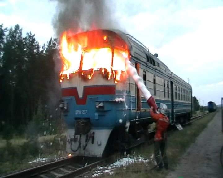 На Винничине горел пассажирский поезд: 130 пассажиров были эвакуированы