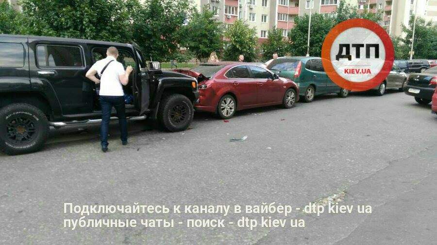 В Киеве водитель 