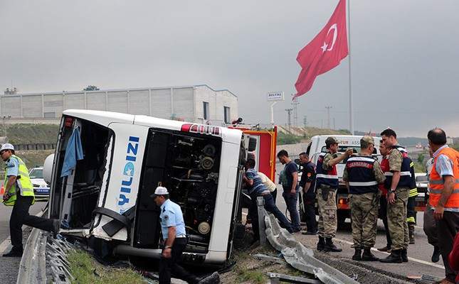 В Турции в ДТП с участием автобуса пострадали 47 человек (фото)