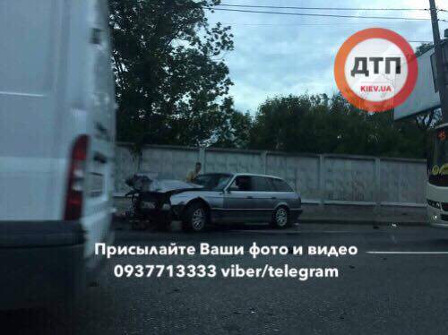 Очередное ДТП с пострадавшими произошло в Киеве (Фото)