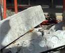 В Кривом Роге из-за обрушения бетонной плиты погибло несколько человек (Фото)