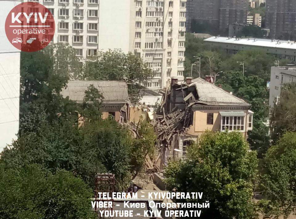 В столице раздался взрыв (Фото)