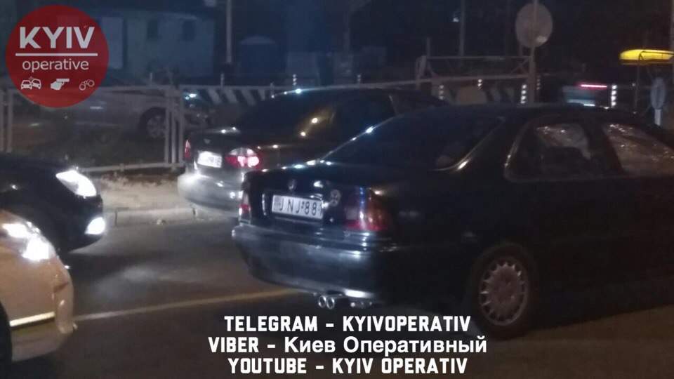 В Киеве водитель 