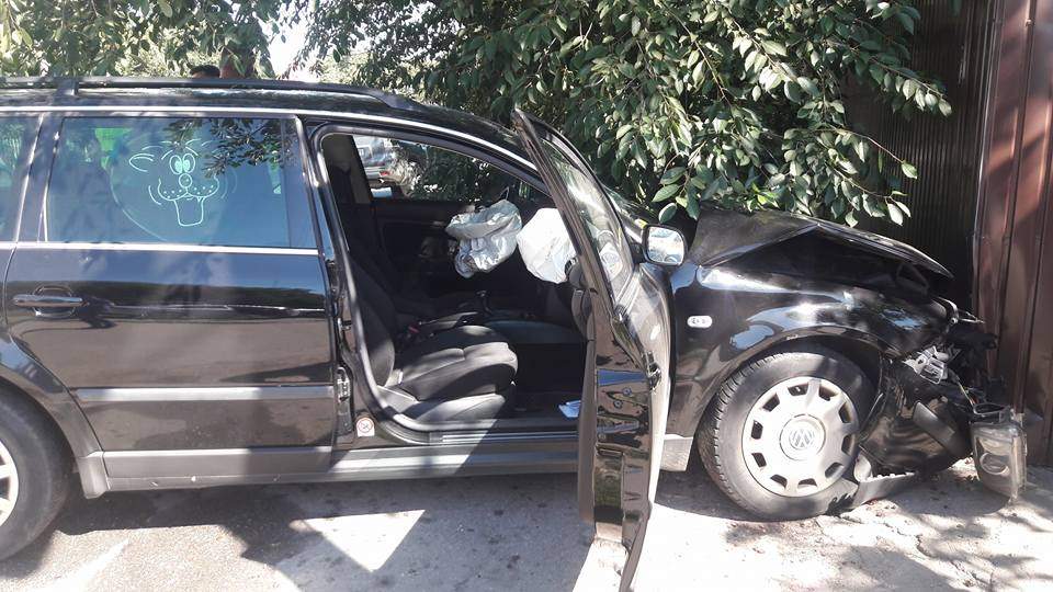 В результате аварии в Виннице разбились два авто (фото)