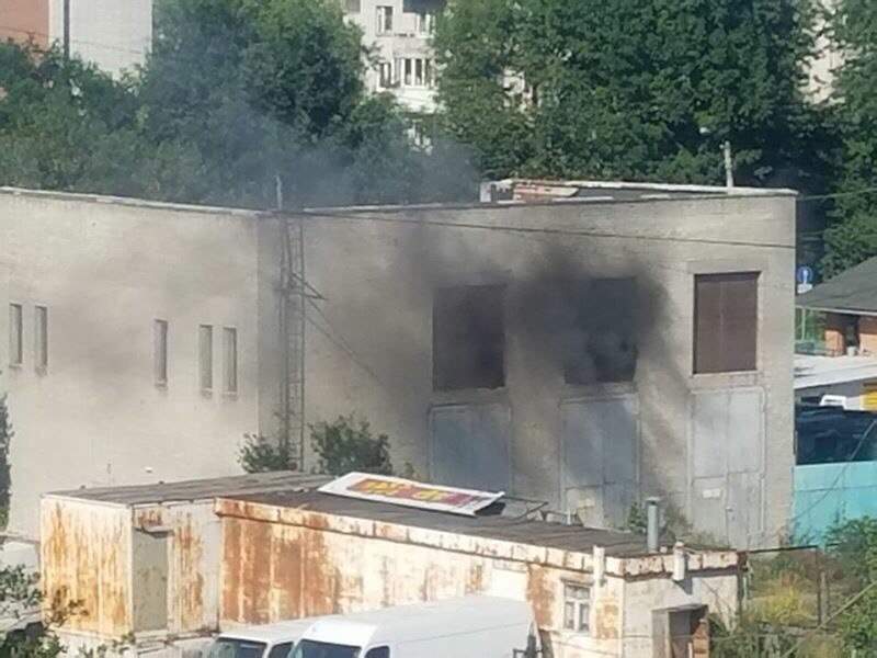 Во Львове произошел пожар на двух электроподстанциях (Фото)