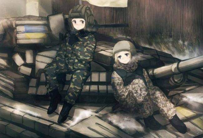 Художник из Японии обнародовал серию рисунков с военными ВС Украины (фото)