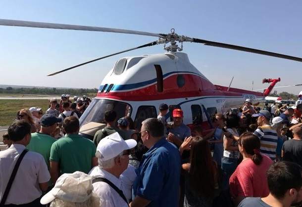 Украинская компания презентовала первый вертолет за всю историю страны