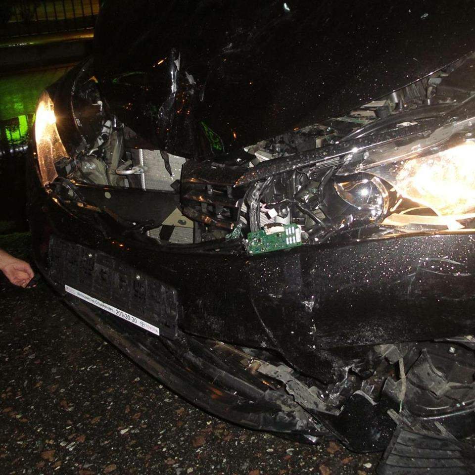 В Киевской области водитель такси спровоцировал ДТП: пострадавший доставлен в больницу