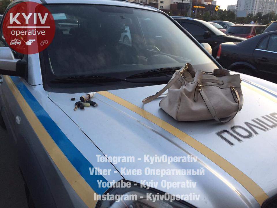 В Киеве вор не смог убежать от супруга своей жертвы (Видео) 