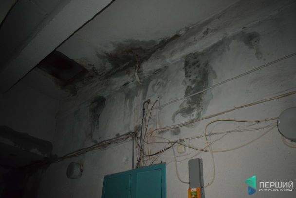 В Луцке многоэтажный дом затопило горячей водой (фото)