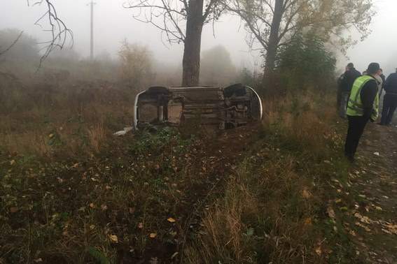 В Закарпатской области произошло смертельное ДТП с опрокидыванием (Фото) 