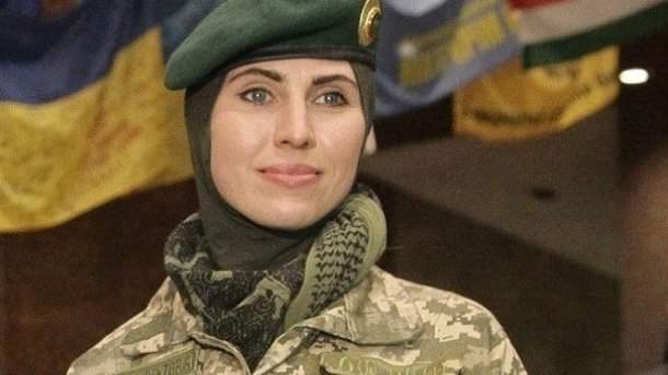Под Киевом погибла доброволец Амина Окуева, её муж – ранен