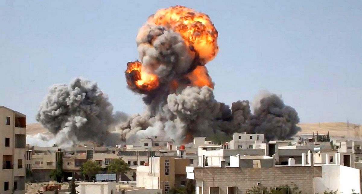 В результате мощного взрыва в Сирии пострадало 9 человек