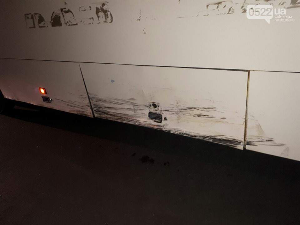В Кропивницком легковушка протаранила автобус (фото)