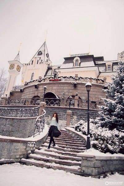 Красота зимнего Киева очаровывает всех (Фото)