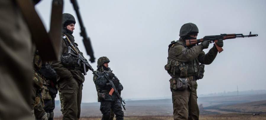 В результате обстрелов в АТО ранен один украинский военнослужащий