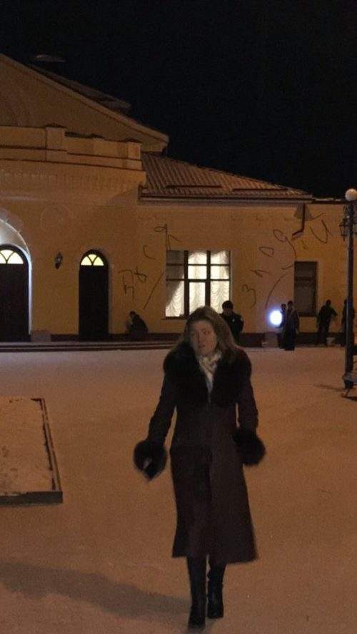 В Бердичеве неизвестные обрисовали стены отреставрированного театра (фото)