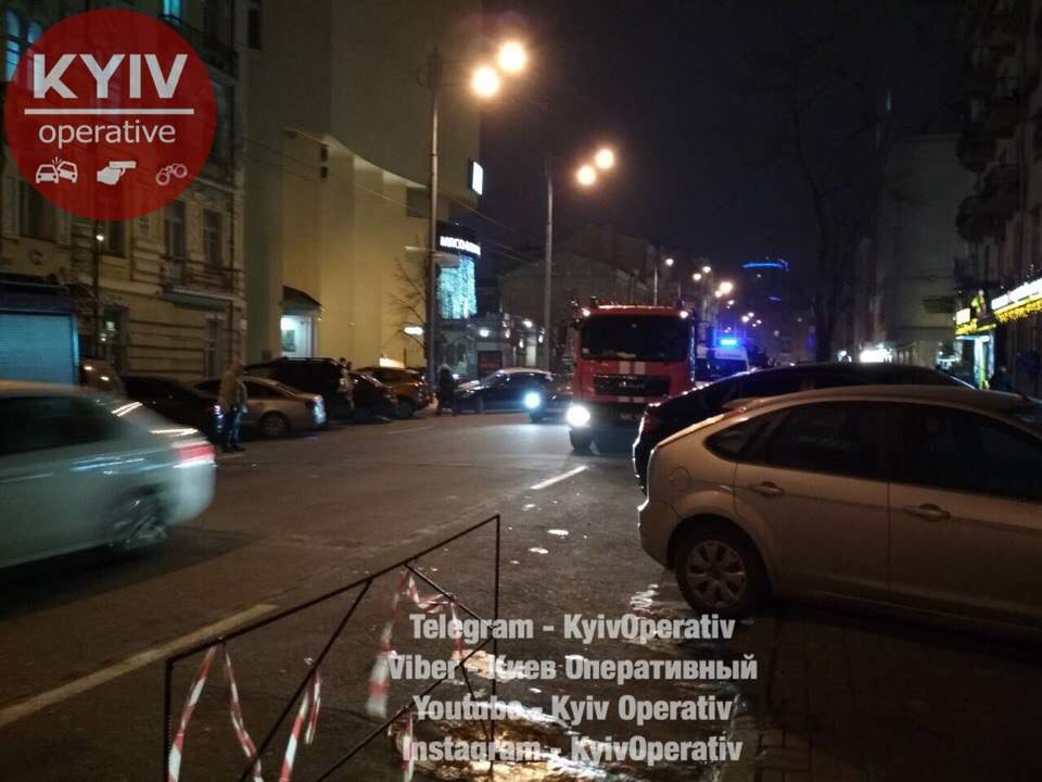 В центре Киева произошло короткое замыкание в электросети дома (фото)