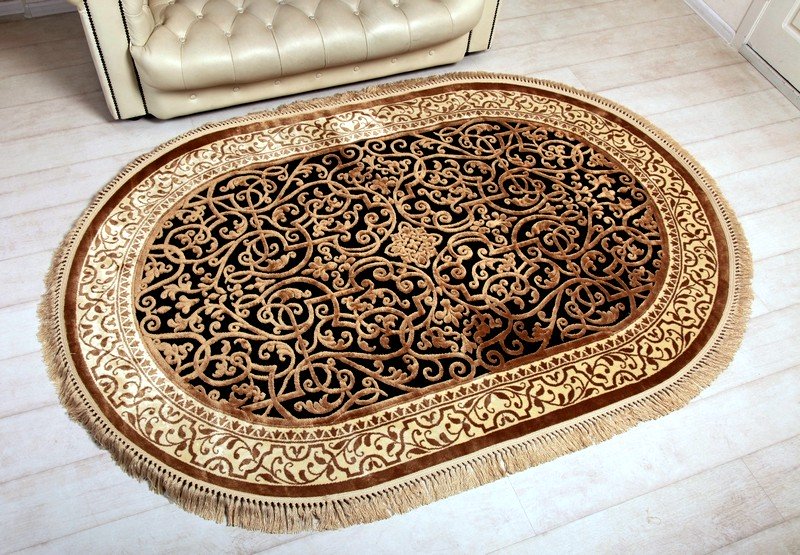 Оригинальные турецкие овальные ковры