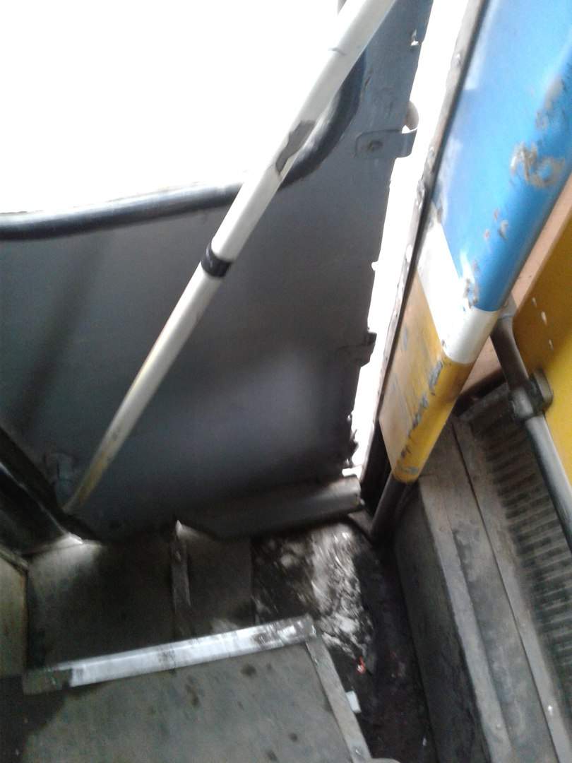 В Одессе ходят троллейбусы, которые находятся в аварийном состоянии (фото)