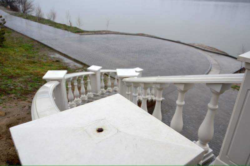В Измаиле бювет на набережной Дуная пострадал от рук вандалов (фото)