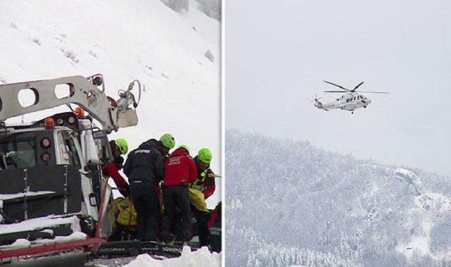 В Италии в результате схода снежной лавины погибли два альпиниста (фото)