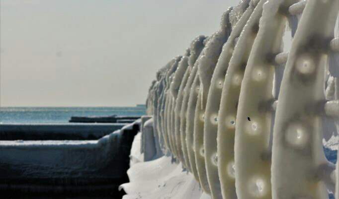 Сказочная Одесса завораживает зимними пейзажами (Фото)