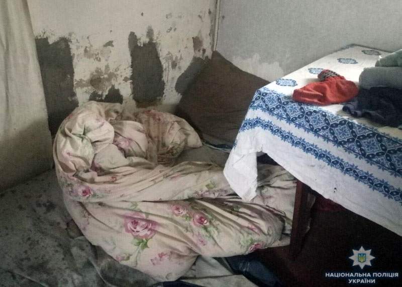 В Донецкой области мать-алкоголичка морила голодом своего сына (фото)
