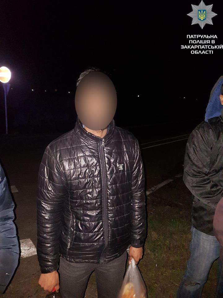 В Закарпатской области задержали группу нелегальных мигрантов (фото)