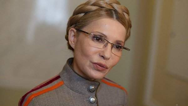 Тимошенко на заседание Верховной Рады  пришла в новом образе