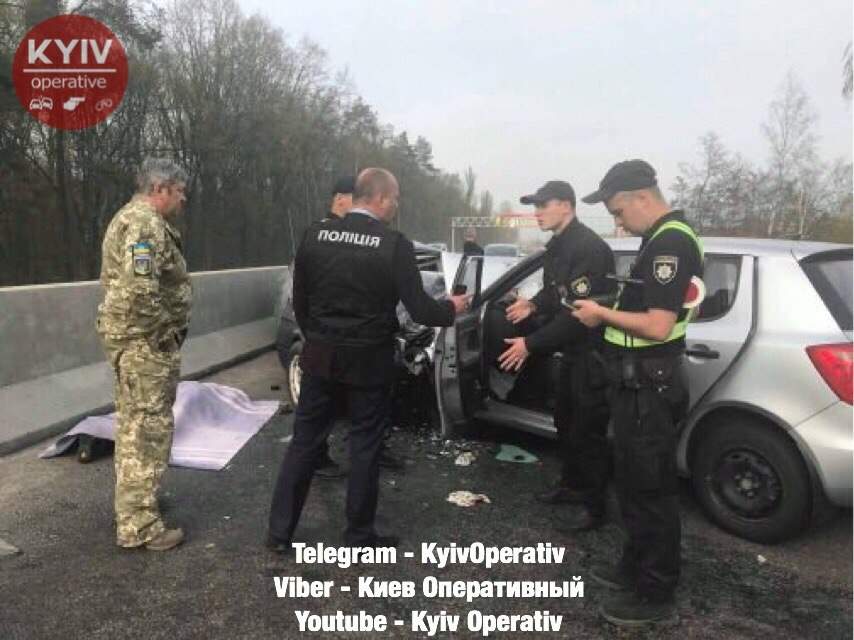 На Киевщине произошло смертельное лобовое ДТП (Фото)