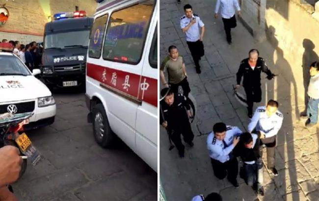 В Китае в результате нападения на школу погибли семь человек (фото)