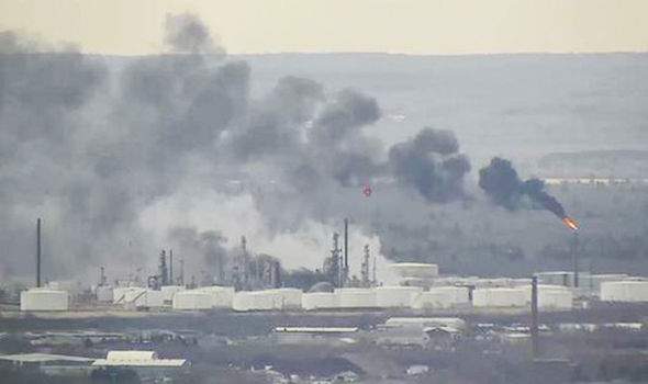 На нефтеперерабатывающем заводе в США прогремел взрыв (видео)