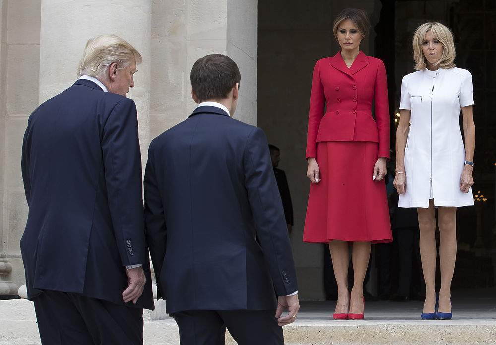 Жена президента Франции рассказала о сложностях жизни Мелании Трамп в Белом Доме
