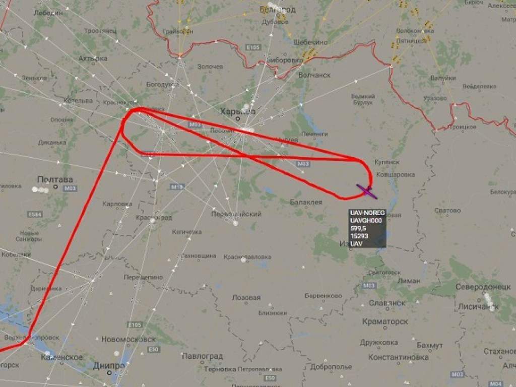 Беспилотники ВВС США совершили полет вблизи границы Украины с Россией (фото)