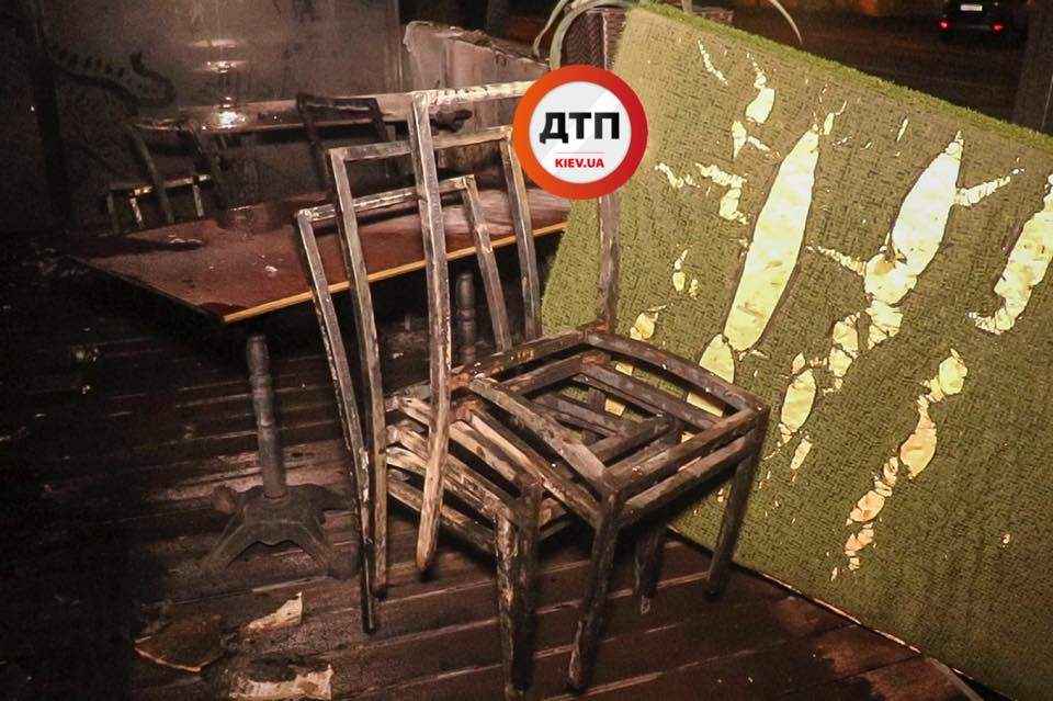 В Киеве сгорел ресторан бразильской кухни (фото)